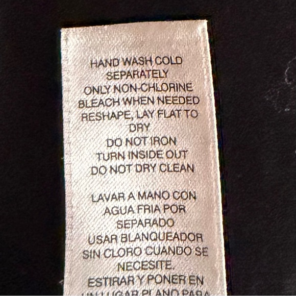 •Chico’s• Textured Black Tiered Ruffle Dress - Size Large - Picture 7 of 8